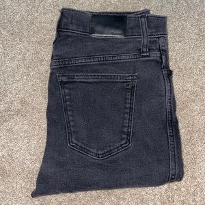 Madewell Black 10” High Rise Skinny Jeans